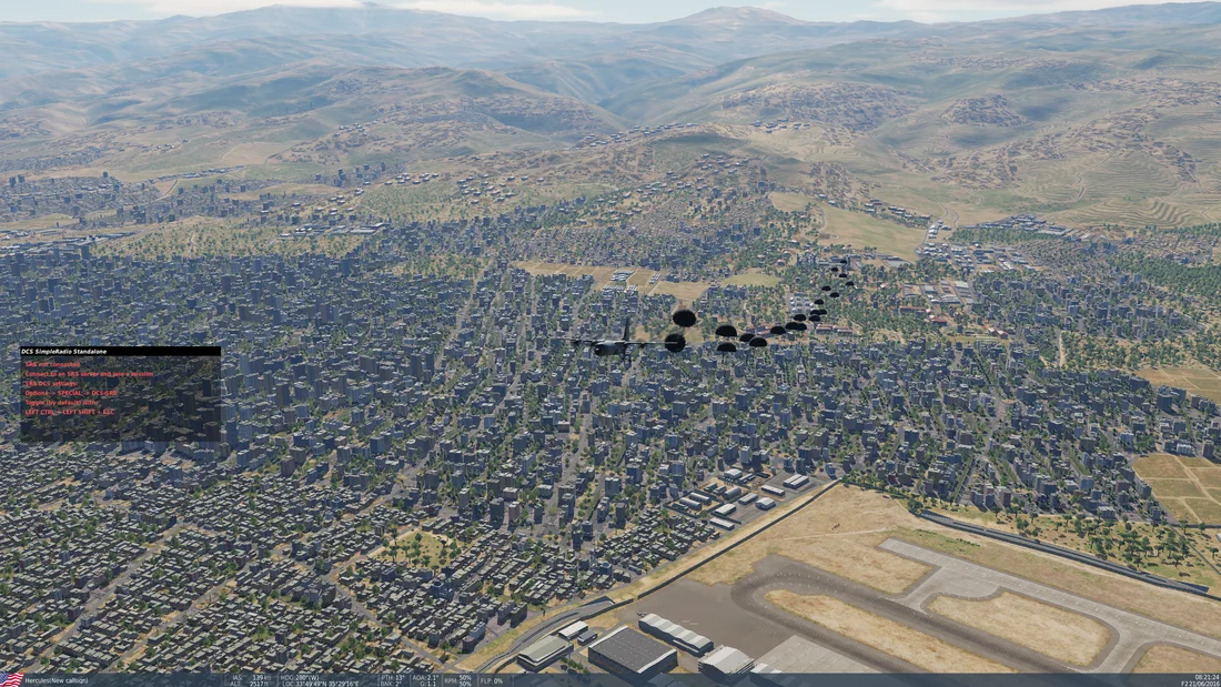 Paratroopers over City